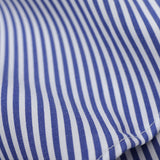 HITOYOSHI ストライプセミワイドクレリック【Made in Japan】