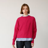 ウールカシミヤドルマンニット