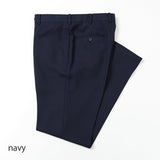 ウォッシャブルジャガード無地パンツ(ノータック)