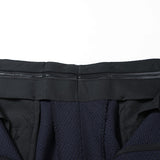 ウォッシャブルジャガード無地パンツ(ノータック)