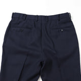 ウォッシャブルジャガード無地パンツ(ノータック)