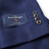 ゼニア”TRAVELLER”ホップサック無地スペシャルジャケット【Made in Japan】