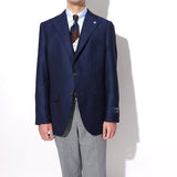 ゼニア”TRAVELLER”ホップサック無地スペシャルジャケット【Made in Japan】