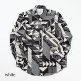 ジオメトリックワークシャツ【Made in Japan】
