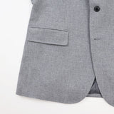 ゼニアトロフェオツイル無地ジャケット【Made in Japan】