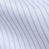 シングルストライプセミワイドシャツ【Made in Japan】