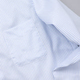 シングルストライプセミワイドシャツ【Made in Japan】