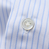 シングルストライプセミワイドシャツ【Made in Japan】