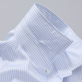 シングルストライプセミワイドシャツ【Made in Japan】