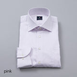 シングルストライプセミワイドシャツ【Made in Japan】