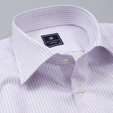 シングルストライプセミワイドシャツ【Made in Japan】