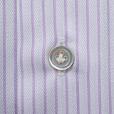 シングルストライプセミワイドシャツ【Made in Japan】