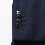 ゼニア”ELECTA”グレンチェックペンスーツ【Made in Japan】