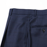 ゼニア”ELECTA”グレンチェックペンスーツ【Made in Japan】