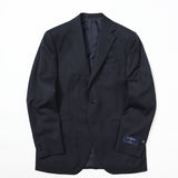 ゼニア"TRAVELLER"バーズアイ&ストライプスーツ【Made in Japan】