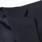 ゼニア"TRAVELLER"バーズアイ&ストライプスーツ【Made in Japan】