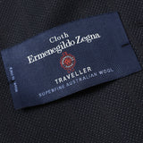 ゼニア"TRAVELLER"バーズアイ&ストライプスーツ【Made in Japan】