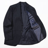 ゼニア"TRAVELLER"バーズアイ&ストライプスーツ【Made in Japan】