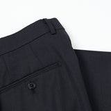 ゼニア"TRAVELLER"バーズアイ&ストライプスーツ【Made in Japan】