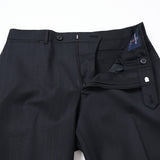 ゼニア"TRAVELLER"バーズアイ&ストライプスーツ【Made in Japan】