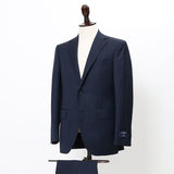 ゼニア"TRAVELLER"バーズアイ&ストライプスーツ【Made in Japan】