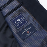 ゼニア"TRAVELLER"バーズアイ&ストライプスーツ【Made in Japan】