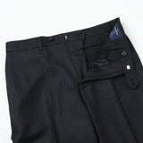 ゼニア”ELECTA”織りストライプスーツ【Made in Japan】