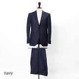 ゼニア”ELECTA”チェック&ストライプスーツ【Made in Japan】