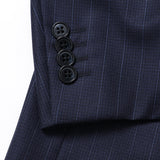 ゼニア”ELECTA”チェック&ストライプスーツ【Made in Japan】