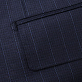 ゼニア”ELECTA”チェック&ストライプスーツ【Made in Japan】