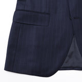 ゼニア”ELECTA”チェック&ストライプスーツ【Made in Japan】