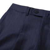 ゼニア”ELECTA”チェック&ストライプスーツ【Made in Japan】