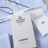 HITOYOSHI トーマスメイソンストライプワイド【Made in Japan】