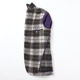 スライバーニットチェックジャケット