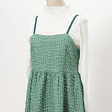 フクレジャガードキャミワンピース