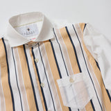 プレミアムマルチストライプシャツ【Made in Japan】