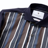 プレミアムマルチストライプシャツ【Made in Japan】