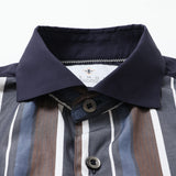 プレミアムマルチストライプシャツ【Made in Japan】