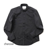 ショールカラー長袖ポロシャツ【Made in Japan】