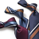 ダブルストライプネクタイ【Made in Italy】