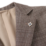 ロロ・ピアーナ"SILK AIR"スラブ無地ジャケット【Made in Japan】