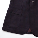 ロロ・ピアーナ"SILK AIR"スラブ無地ジャケット【Made in Japan】