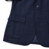 ロロ・ピアーナ"SILK AIR"スラブ無地ジャケット【Made in Japan】