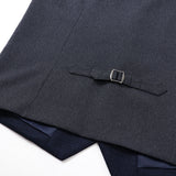 ロロピアーナ"SILK AIR"スラブ無地ベスト【Made in Japan】