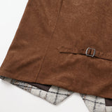 スライバーニットチェックベスト【Made in Japan】