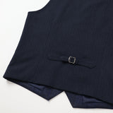 ロロピアーナ"SILK AIR"スラブチェックペンベスト【Made in Japan】