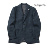 ロロピアーナ"SILK AIR"スラブカラーペンジャケット【Made in Japan】