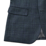 ロロピアーナ"SILK AIR"スラブカラーペンジャケット【Made in Japan】