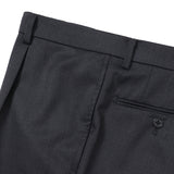 サキソニーツイル無地パンツ(ワンタック)【Made in Japan】