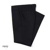 コンパクトチノストレッチパンツ(ノータック)【Made in Japan】